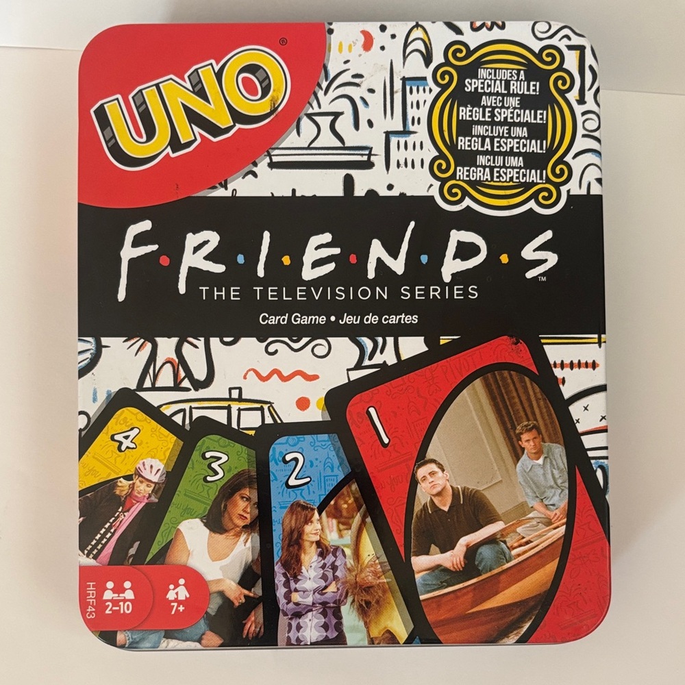 UNO Friends The Television Series Card Game